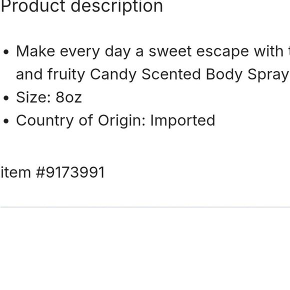 Taste Beauty X Sour Patch Kids Watermelon Scented Body Spray - Picture 5 of 5